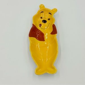 Disney Winnie the Pooh Figure Spoon Rest Ceramic 8"